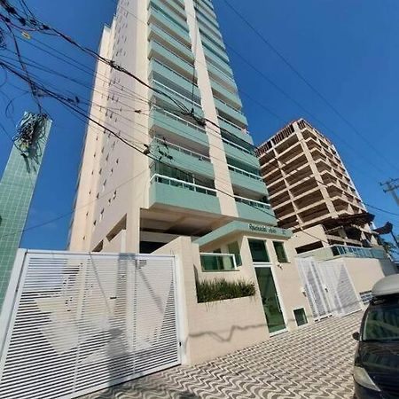 Apto Pe Na Areia Vista Mar Praia Grande (Santos) Exterior foto